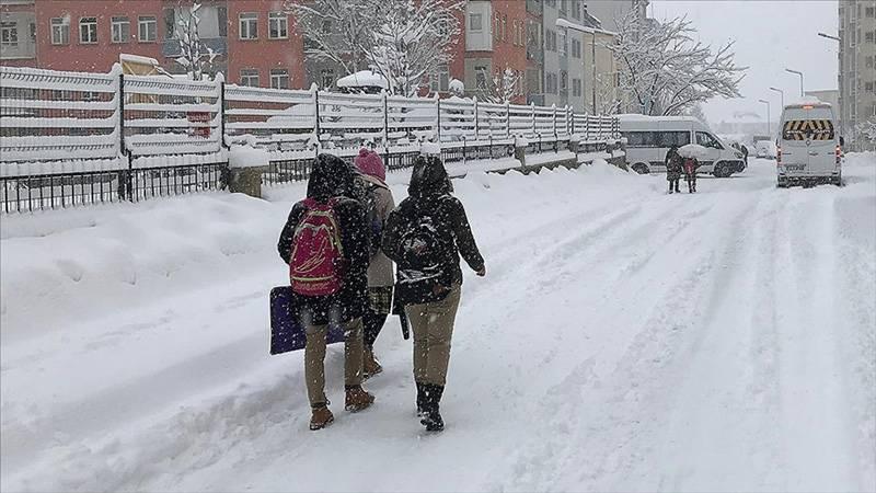 Yozgat ve 3 ilçesinde eğitime 1 gün ara 