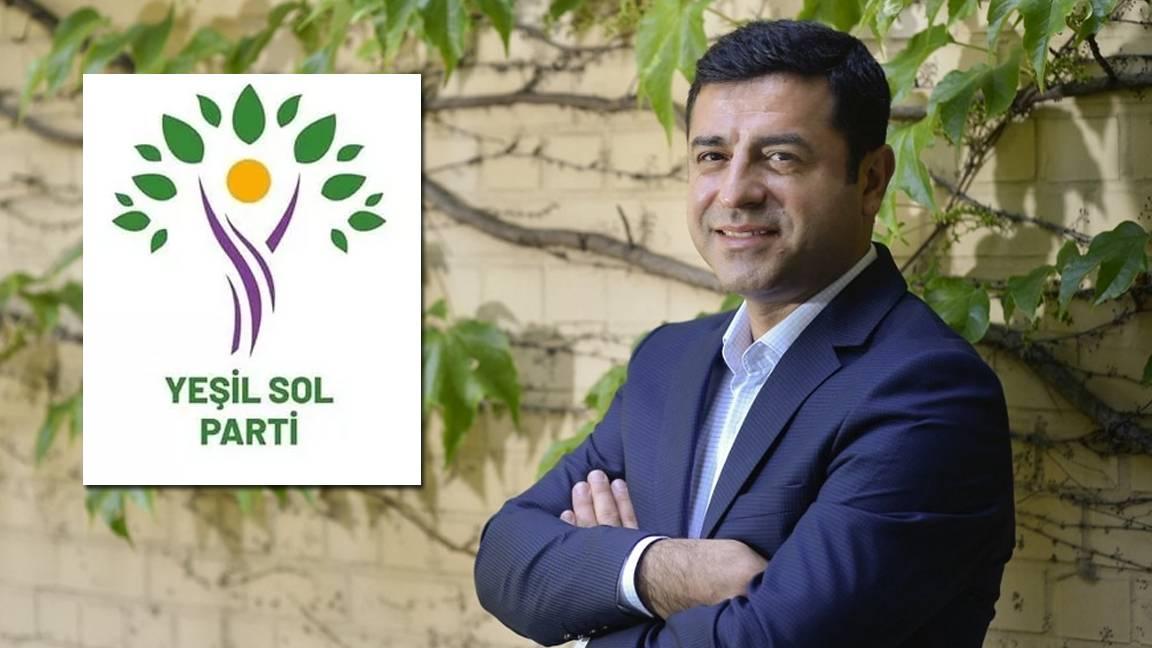 Demirtaş, Yeşil Sol Parti'nin logosunu paylaştı: "Ne olduğunu bilmeyen kalmasın, lazım olacak"