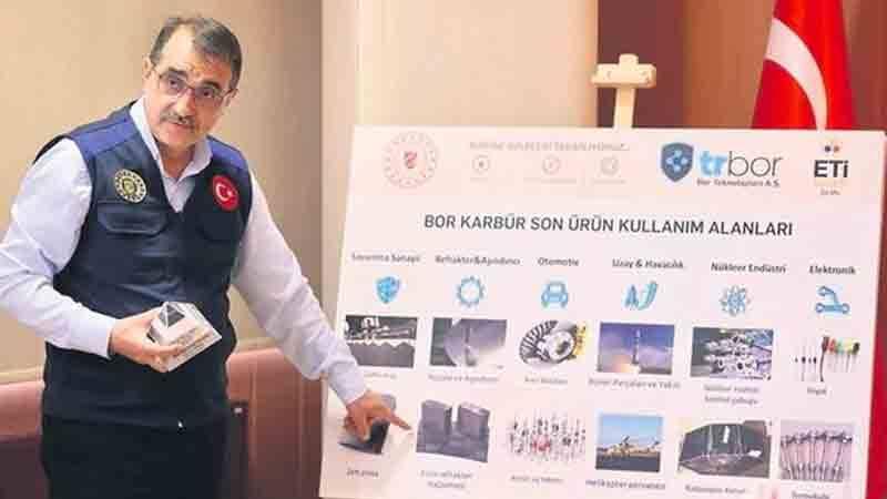 Bakan Dönmez'den "bor" açıklaması: Teşviklerle ilgili çalışıyoruz, bazı firmalarla görüşmelerimiz başladı