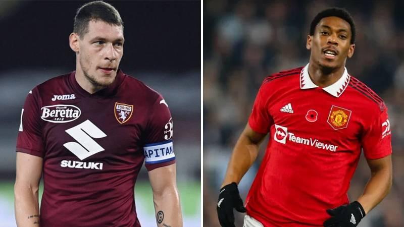 Fenerbahçe'nin Andrea Belotti ve Anthony Martial planı