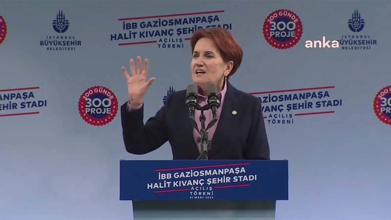 Akşener: Milletimiz birbirimize küfretmediğimiz, birbirimizi tehdit etmediğimiz bir seçim atmosferi istiyor