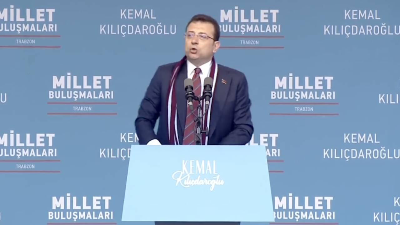 İmamoğlu'ndan AFAD'a "yanıltıcı mesaj" tepkisi: Fırtına var ama 13. Cumhurbaşkanımız Kılıçdaroğlu fırtınası var