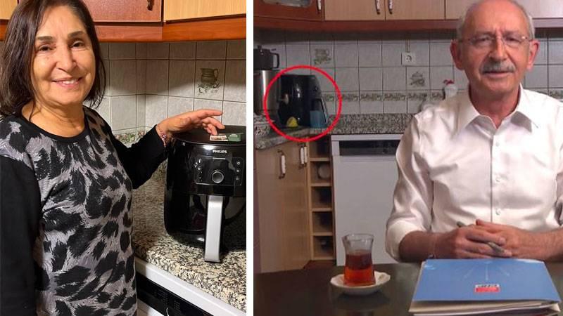 Selvi Kılıçdaroğlu’ndan "Airfryer" paylaşımı: Eşime çok sormuşsunuz gençler