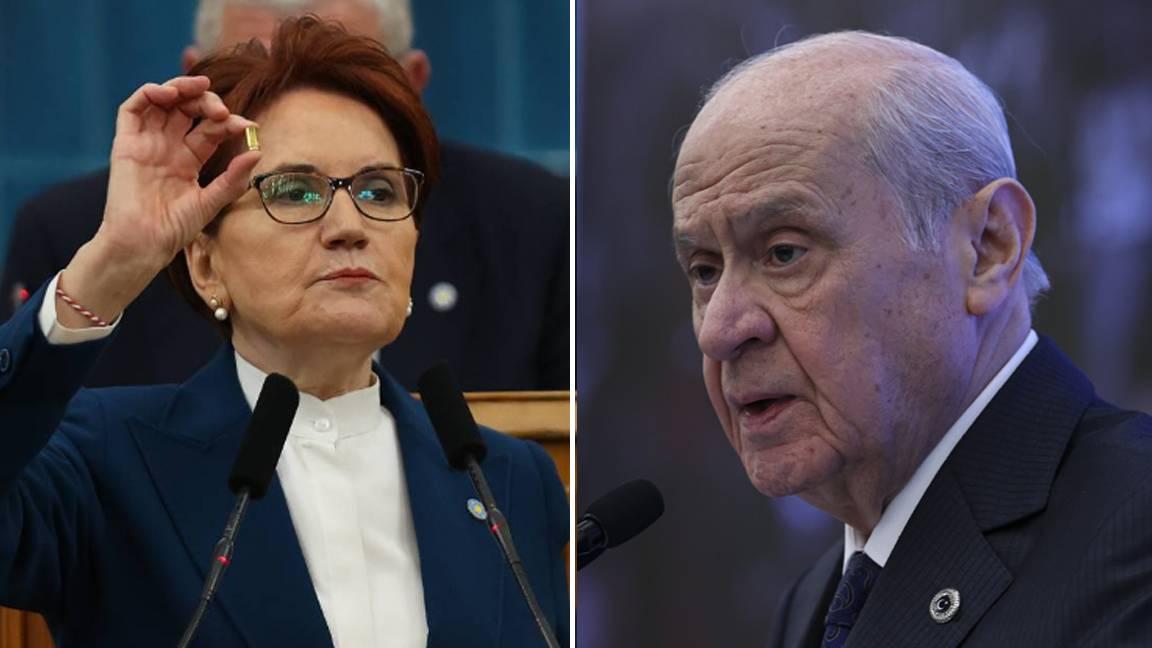 Bahçeli'den Akşener'e "mermi kovanı" tepkisi: "Millete ve demokrasiye saygısızlık"