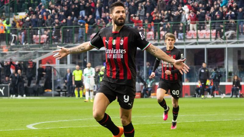 Giroud bir sezon daha Milan'da