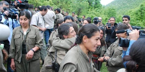 İşte Kandil'e ulaşan PKK'lı ilk grubun çekilme fotoğrafları!