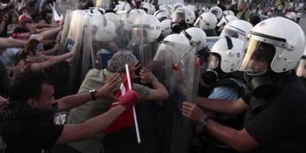 Fotoğraflarla Taksim müdahalesi