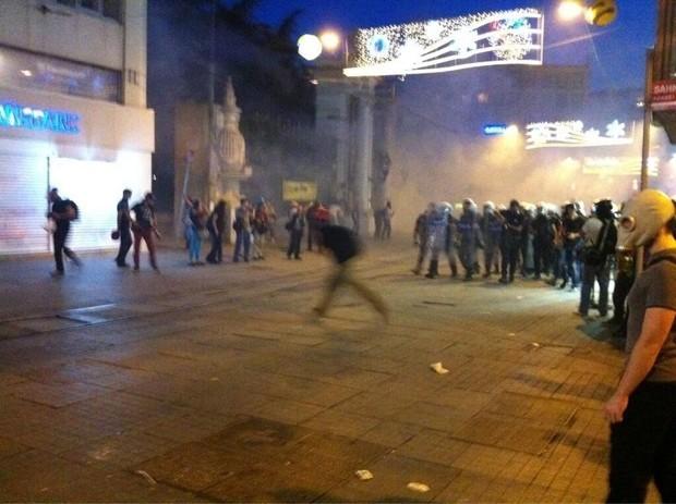 Gezi Parkı protestosuna polis müdahale etti