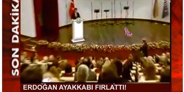 'Caps'lerle Başbakan Erdoğan'ın Feyzioğlu'na tepkisi