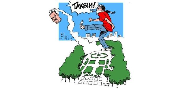 Brezilyalı karikatürist Carlos Latuff'un Türkiye çizimleri derlendi