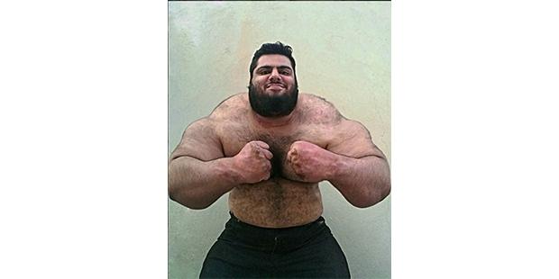 İşte İranlı Hulk