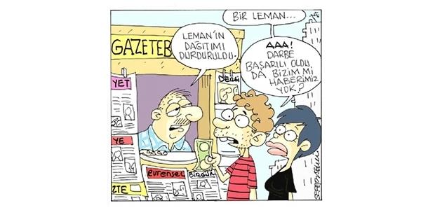 Çizgilerde bugün (21 Temmuz 2016)