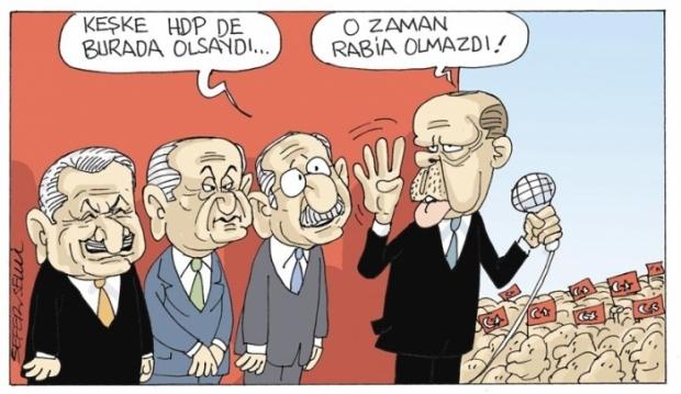 Gazeteler bugün hangi karikatürlerle çıktı?