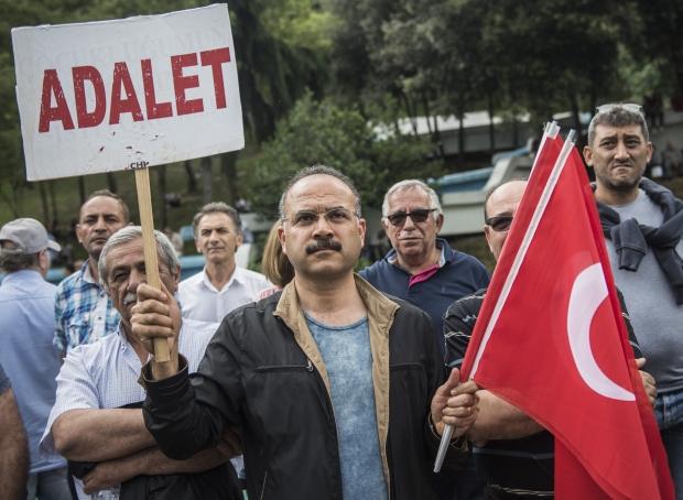 İstanbul’da ‘Adalet Nöbeti’ dördüncü gününde