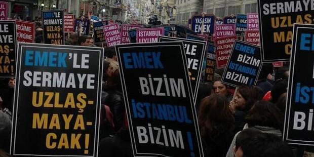 'Emek bizimdir'