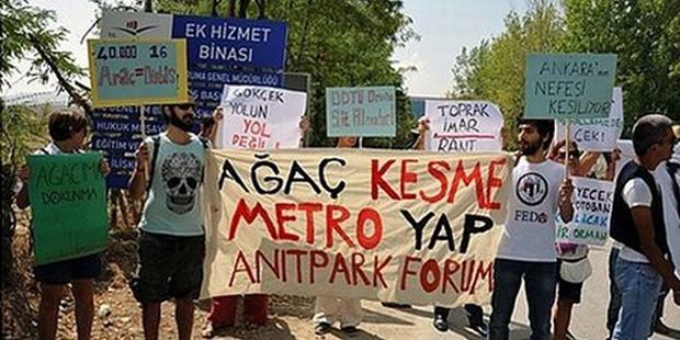 #AğaçKesmeMetroYap