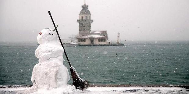 İstanbul'da kar alarmı