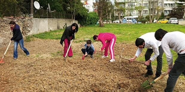 Moda'ya 'Gezi bostanı'