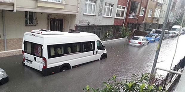 İstanbul'da su baskınları