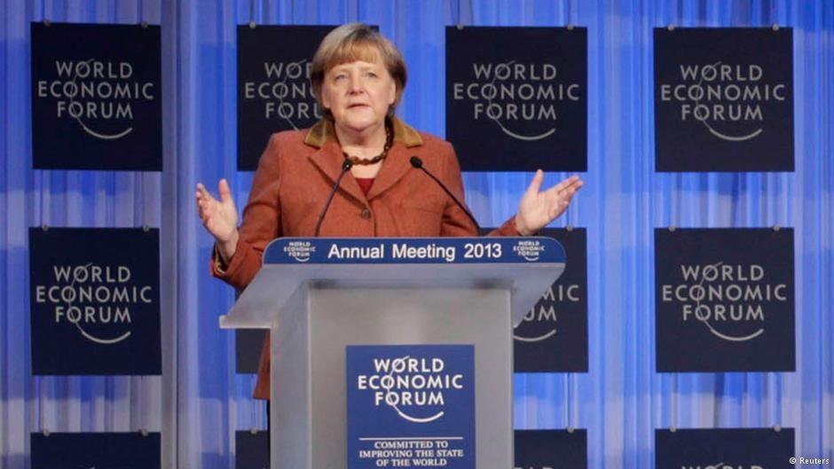 Merkel Davos'ta konuşacak