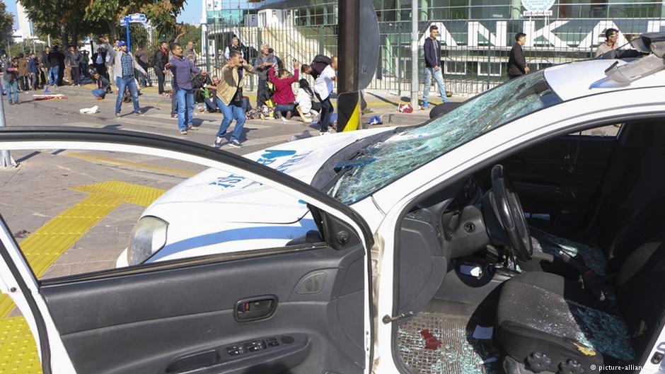 Barış mitingine bomba