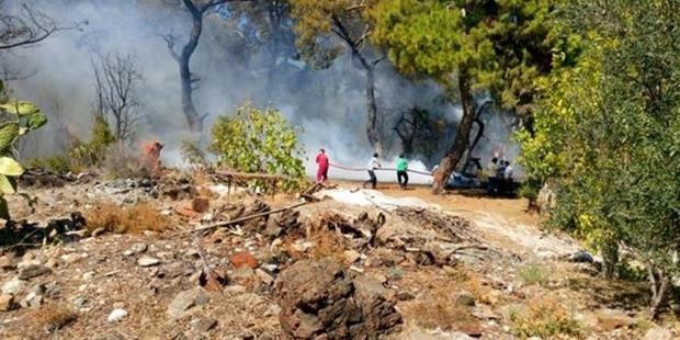 Antalya'da orman yangını