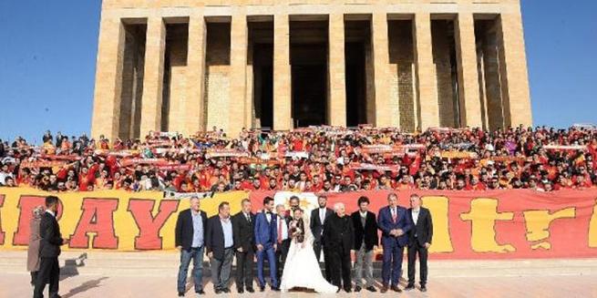 Galatasaray Anıtkabir'de