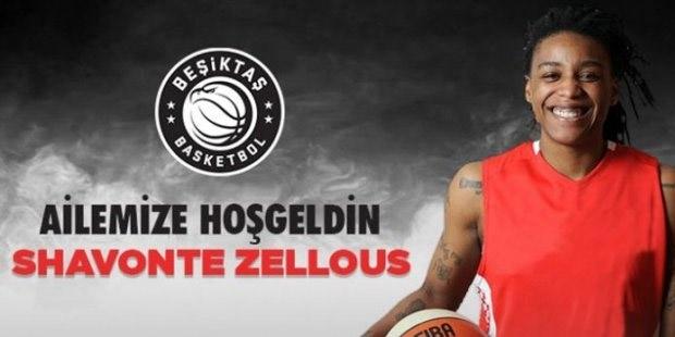 Shavonte Zellous Beşiktaş'ta 