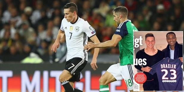 Draxler PSG formasıyla 