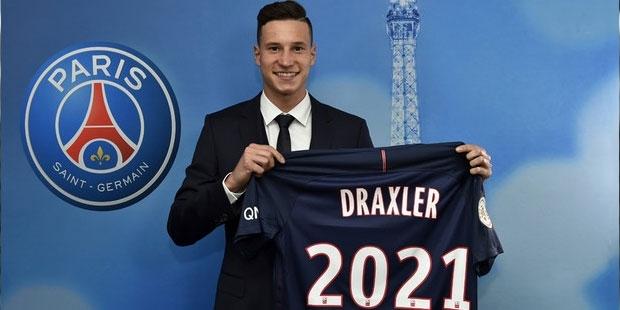 Draxler resmen PSG'de