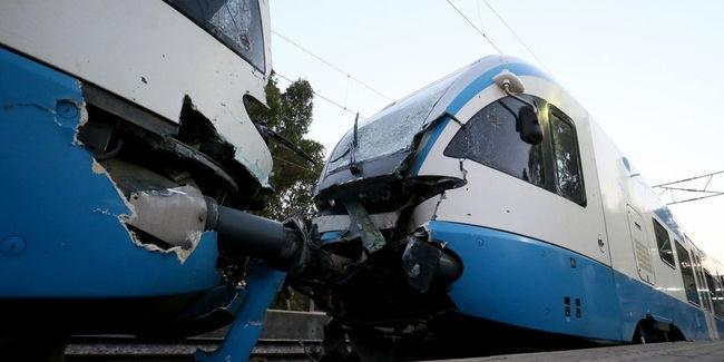 Belçika'da tren kazası