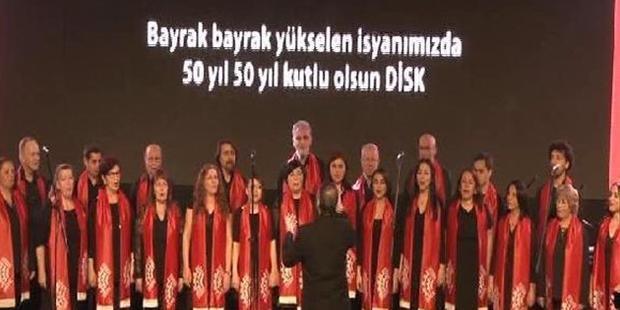 DİSK 50 yaşında