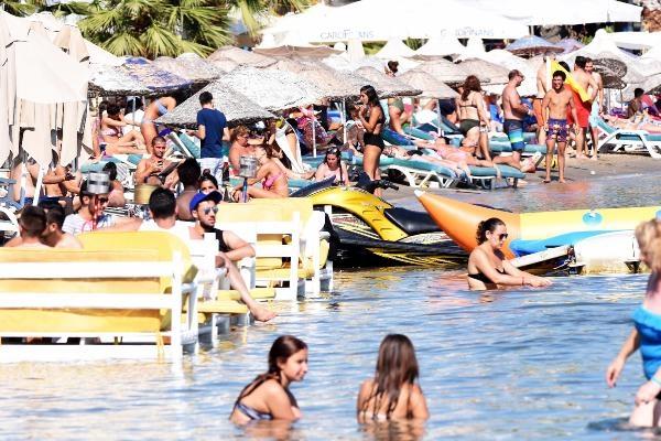 Bodrum'a tatilci akını