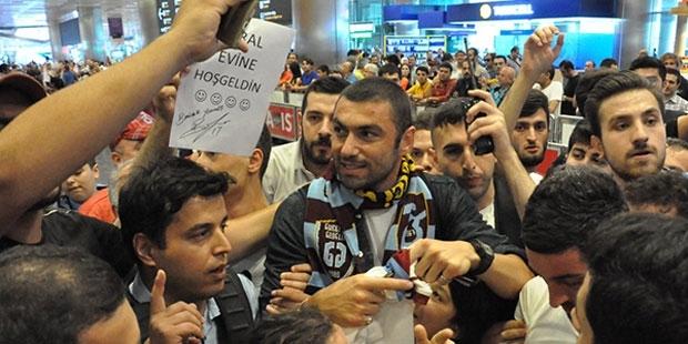 Burak Yılmaz İstanbul'da