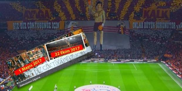 Galatasaray'dan pankart açıklaması