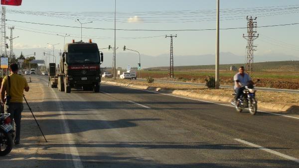 Hatay’da askeri hareketlilik