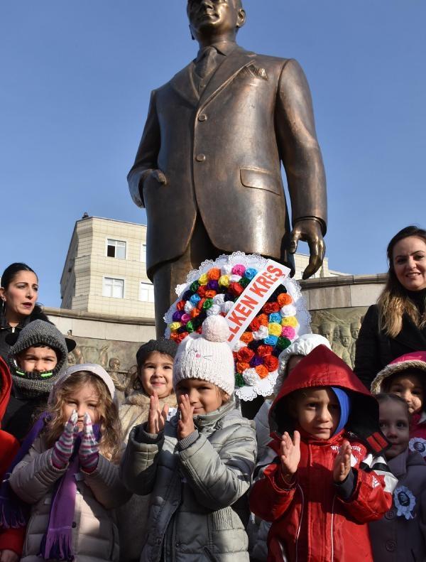 Kayseri'de Ata'ya saygı