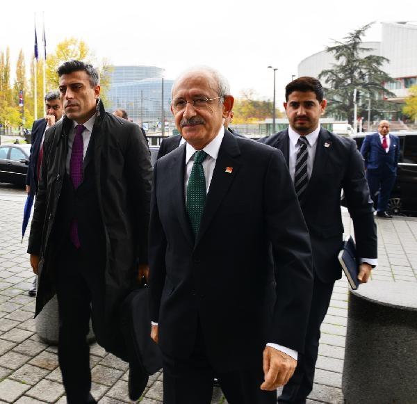 Kemal Kılıçdaroğlu Strasbourg’ta