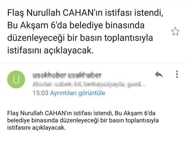 Uşak Belediyesi'nden açıklama