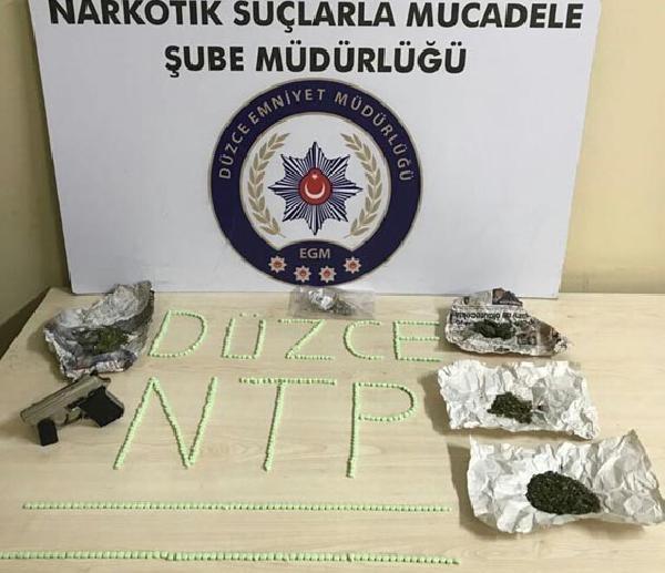 Düzce'de uyuşturucu operasyonu