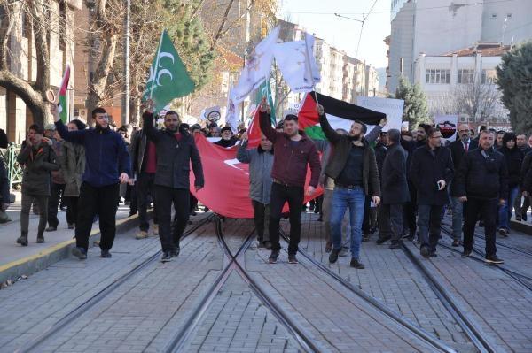 Eskişehir'de Kudüs protestosu