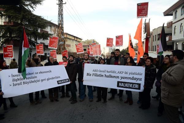 Halkevlerinden Kudüs protestosu