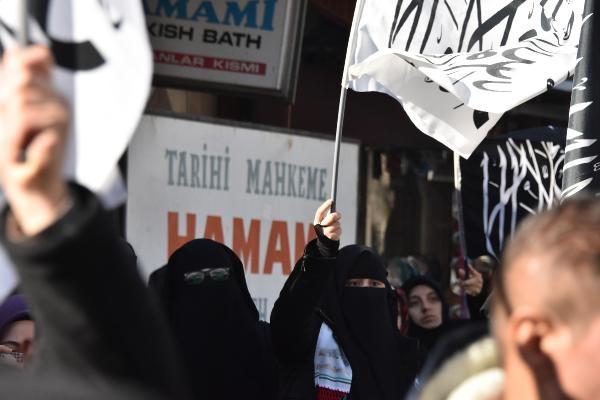 Konya'da 'Kudüs' protestosu 