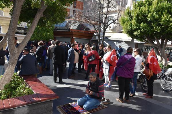 Marmaris'te Kudüs protestosu