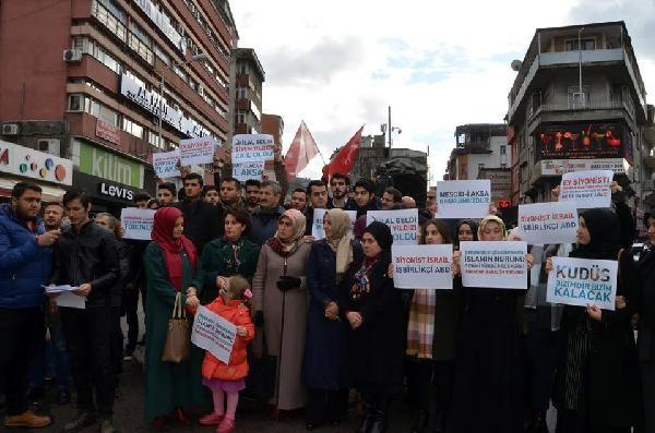 Zonguldak'ta 'Kudüs' tepkisi