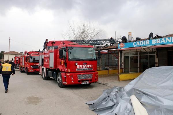 Erzincan'da yangın paniği