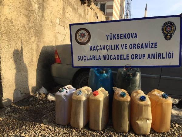 Hakkari'de kaçakçılık operasyonu