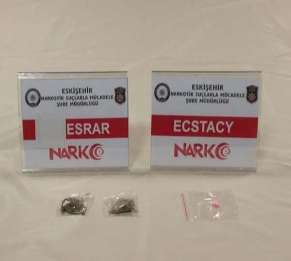 Eskişehir'de uyuşturucu operasyonu