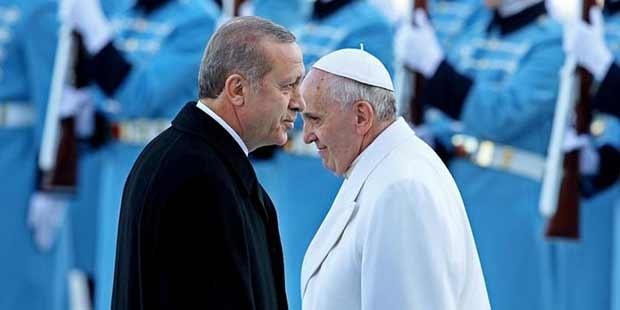 "Papa Erdoğan'ı müttefik olarak görüyor, Kudüs konusunda bazı eleştiriler yapabilir"