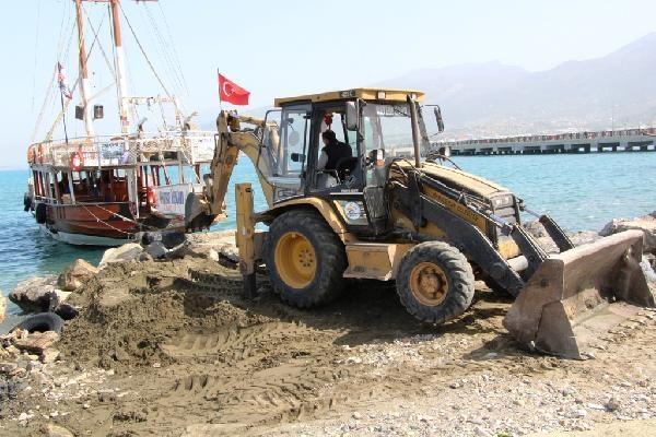 İskenderun'u fırtına vurdu